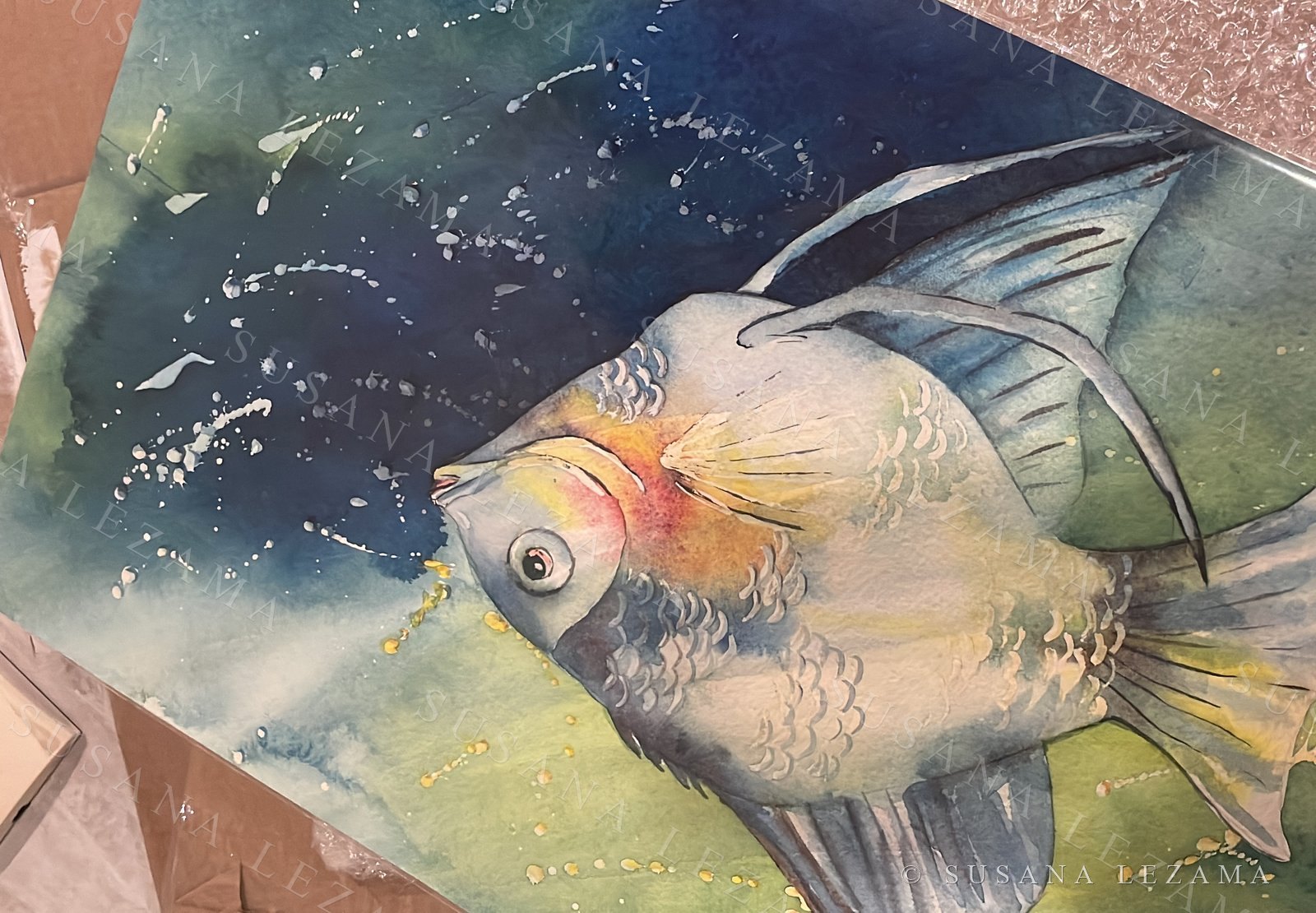 Pez ángel — Susana Lezama